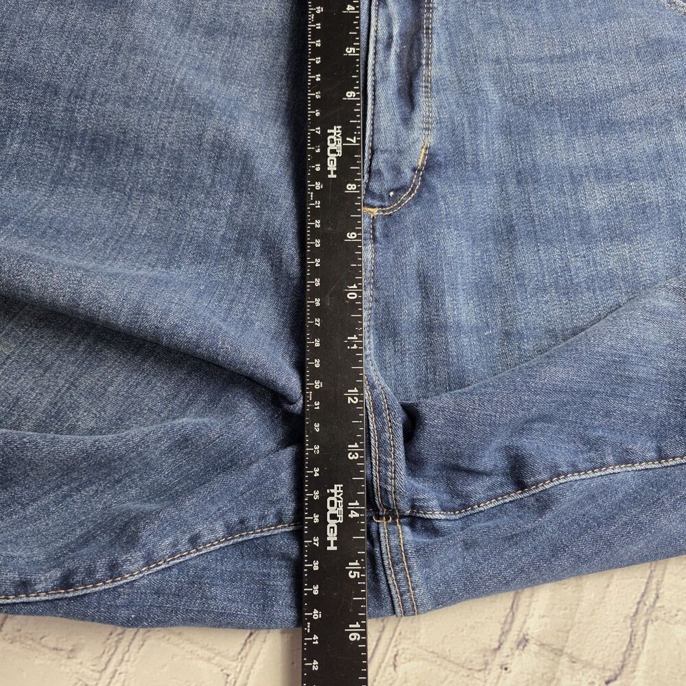 Sonoma Goods For Life Curvy Skinny Jeans Womens 22W Blue Wash High Rise Stretch - Picture 9 of 11